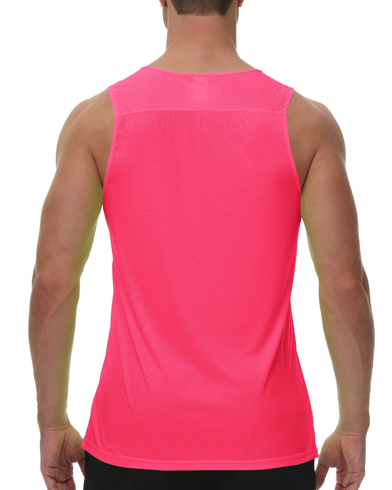 Cakulo Men's Neon Quick Dry Tank Gym to Beach Essentials