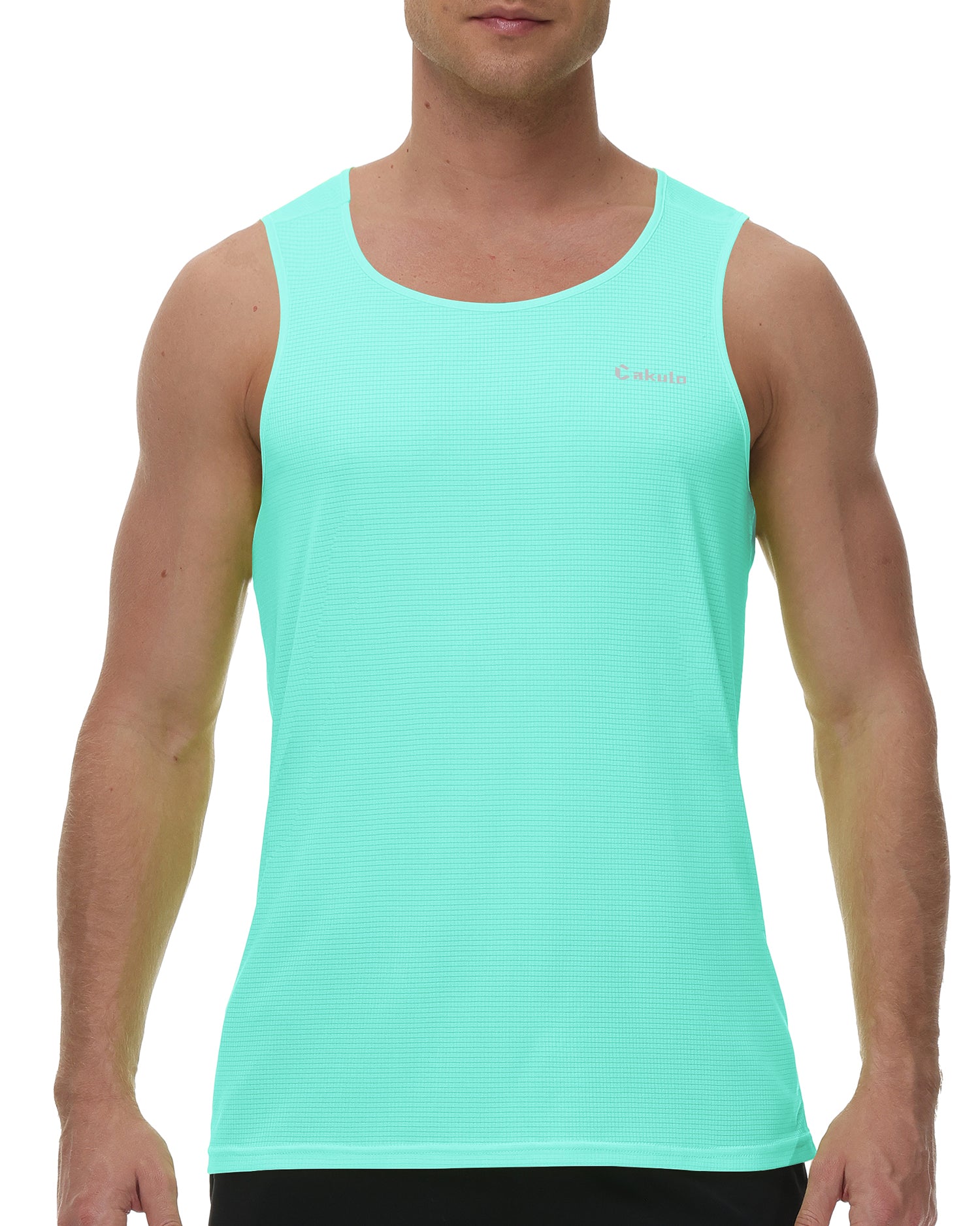 Cakulo Men's Neon Tank Big & Tall Athletic Essentials