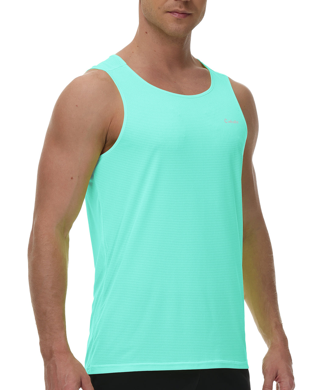 Cakulo Men's Neon Tank Big & Tall Athletic Essentials