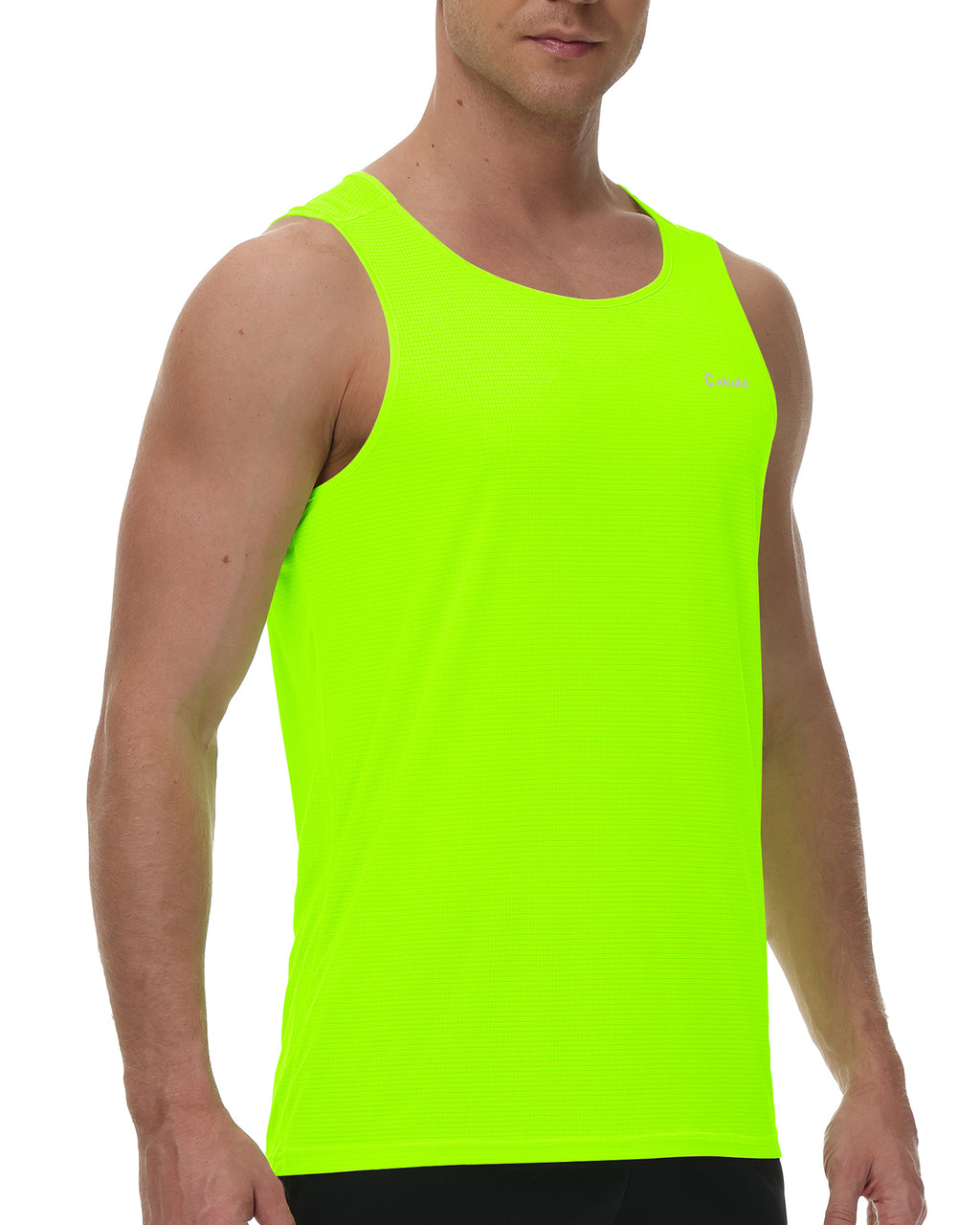 Cakulo Men's Neon Tank Big & Tall Athletic Essentials