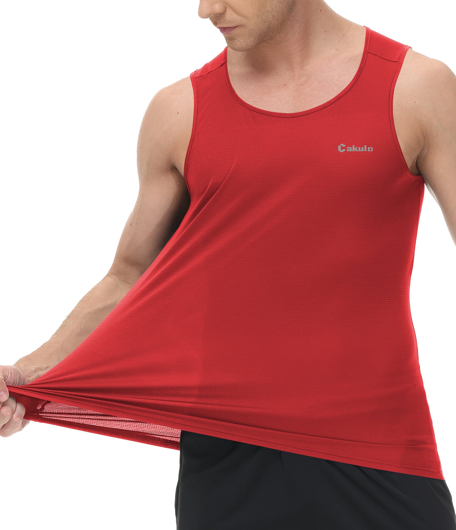 Cakulo Men's Neon Tank Big & Tall Athletic Essentials