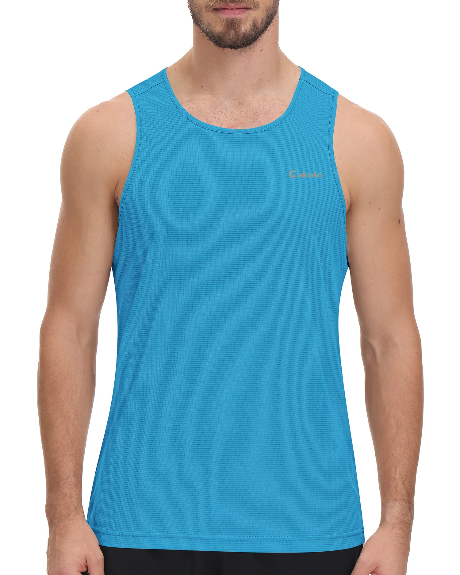 Cakulo Men's Neon Tank Big & Tall Athletic Essentials