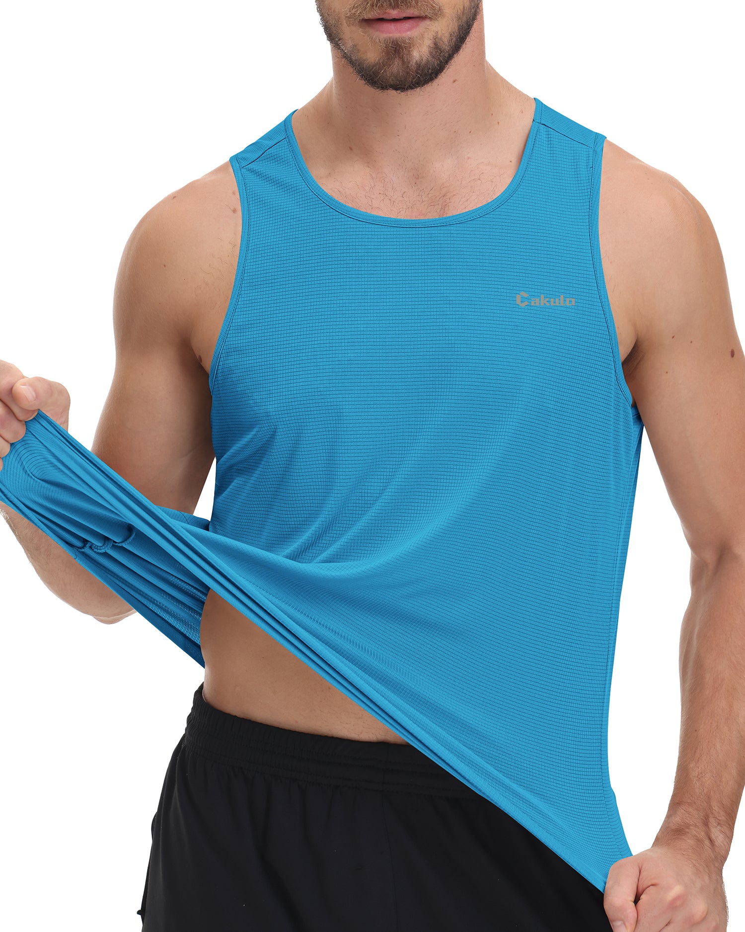Cakulo Men's Neon Tank Big & Tall Athletic Essentials