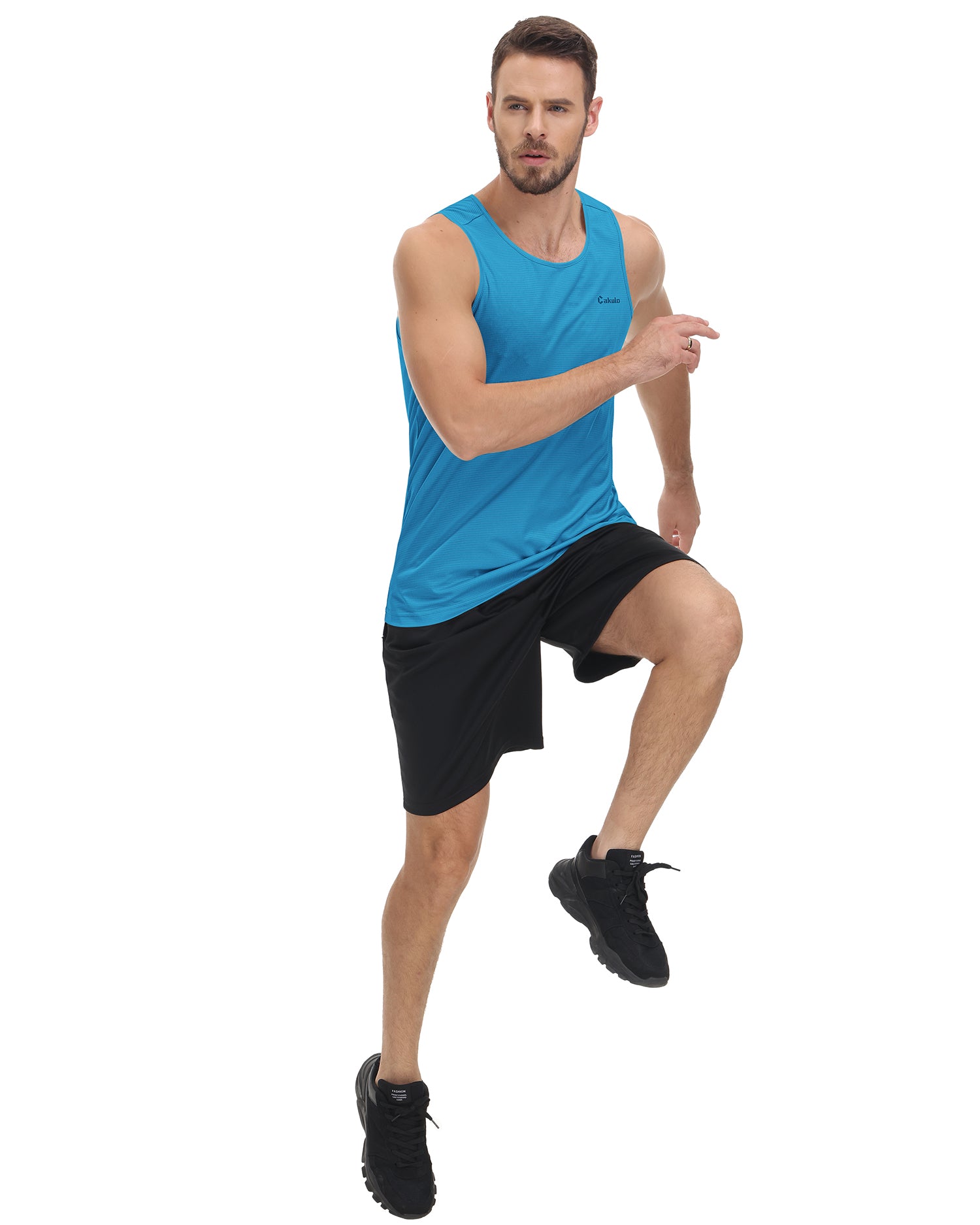 Cakulo Men's Neon Tank Big & Tall Athletic Essentials