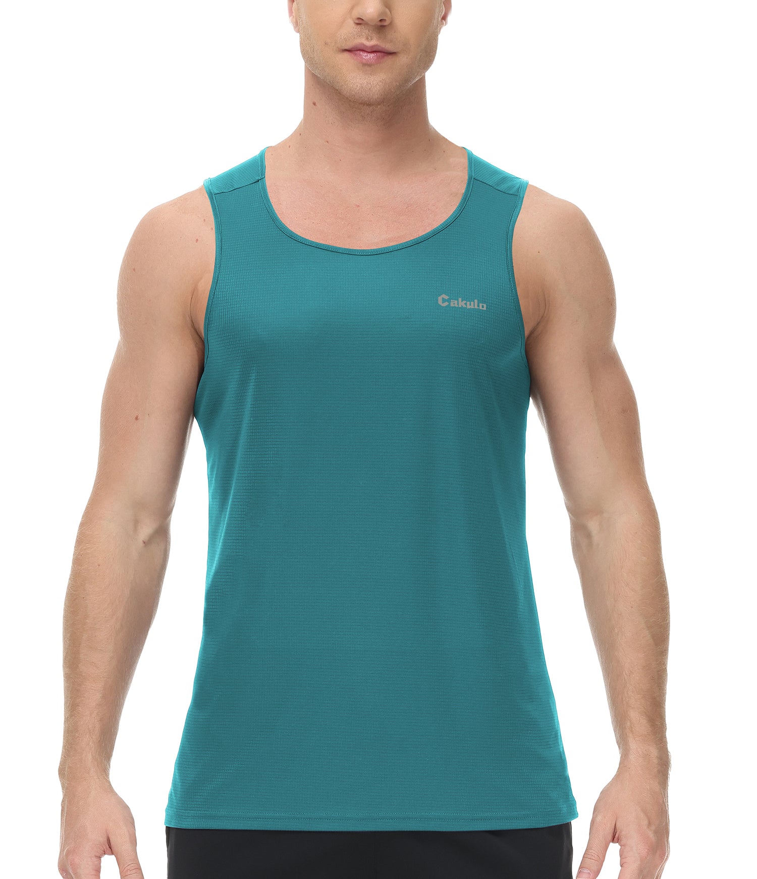 Cakulo Men's Neon Tank Big & Tall Athletic Essentials