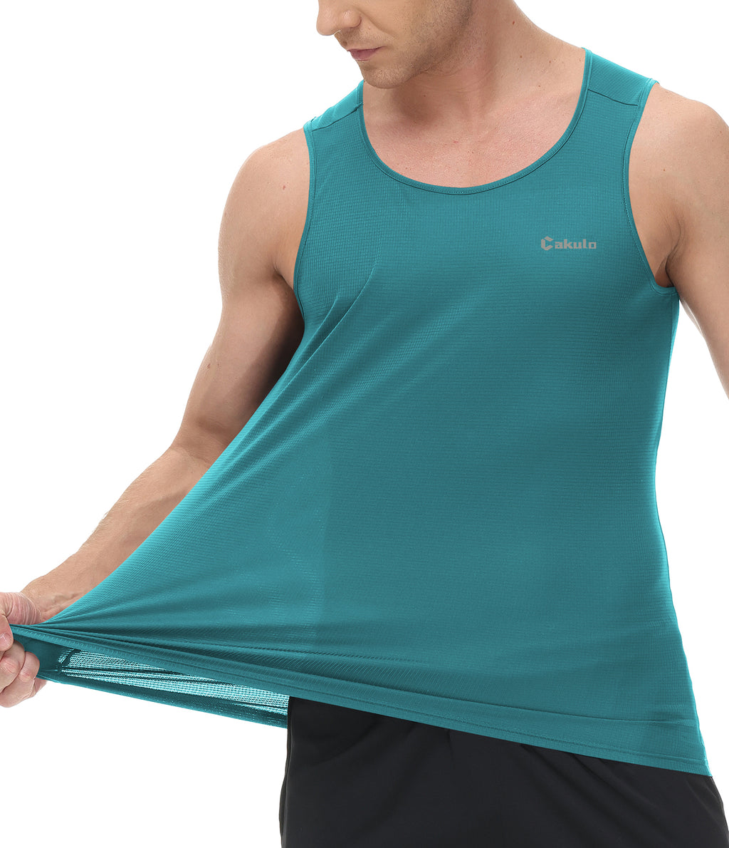 Cakulo Men's Neon Tank Big & Tall Athletic Essentials