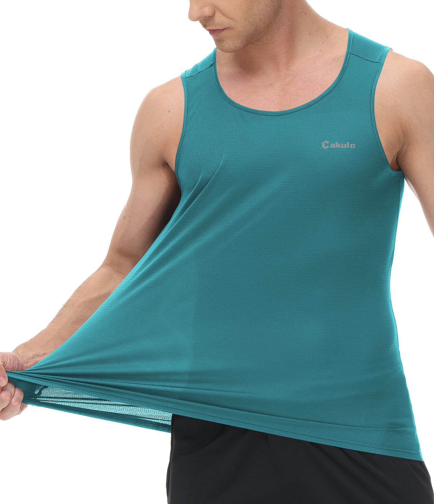 Cakulo Men's Neon Tank Big & Tall Athletic Essentials