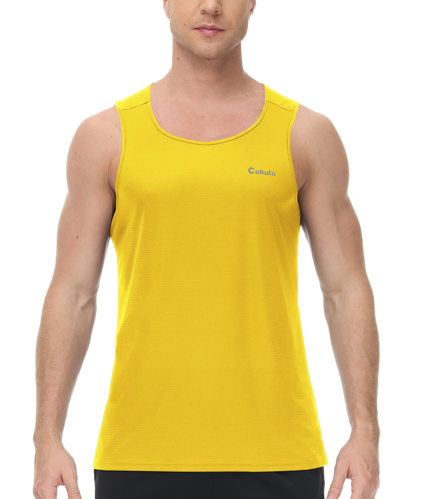 Cakulo Men's Neon Tank Big & Tall Athletic Essentials
