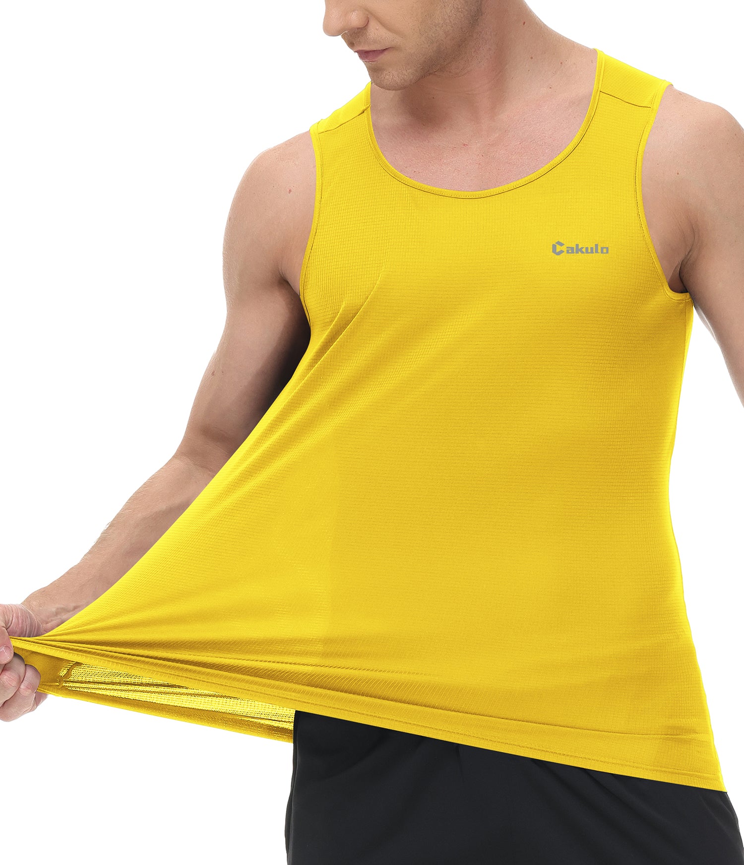 Cakulo Men's Neon Tank Big & Tall Athletic Essentials