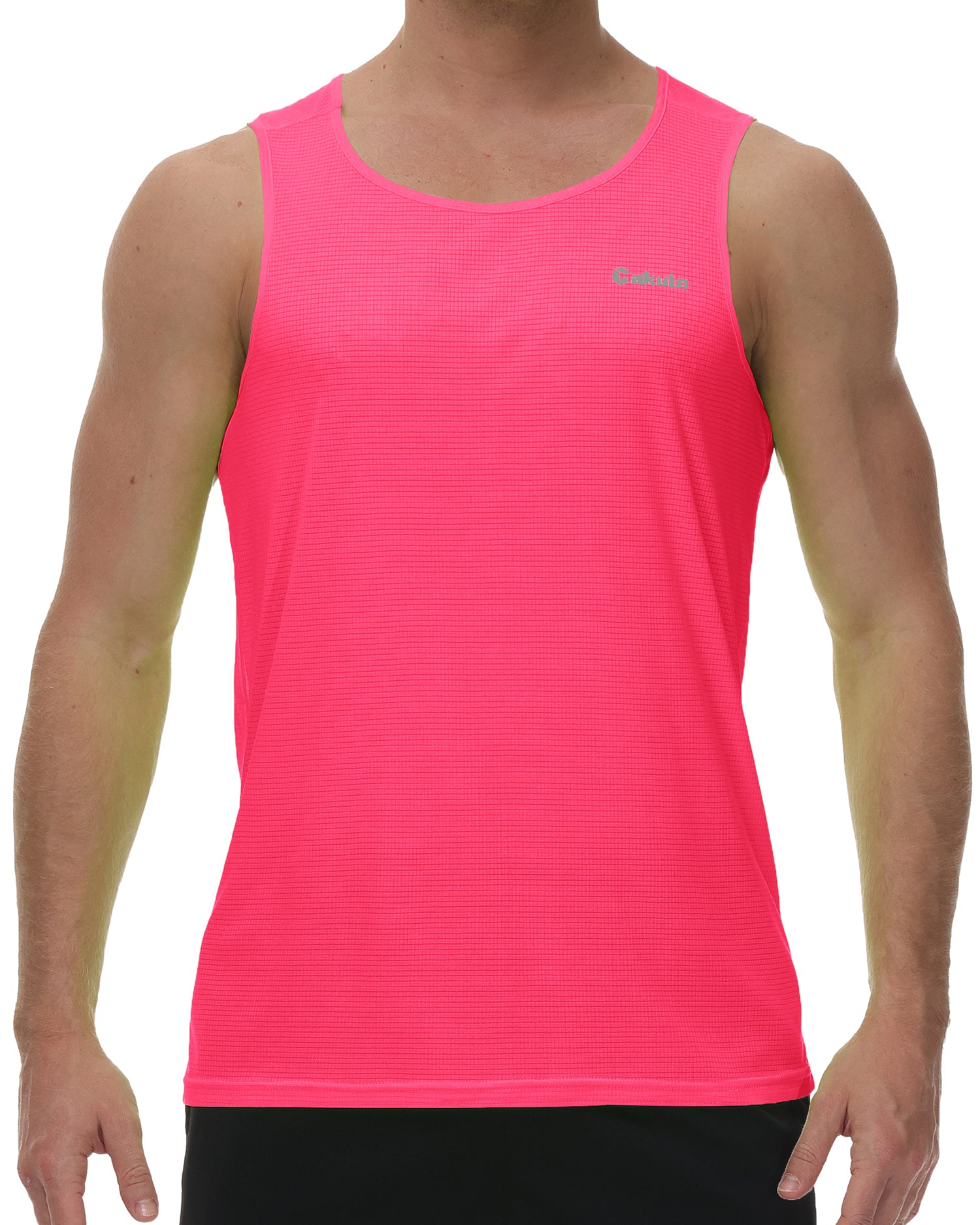 Cakulo Men's Neon Muscle Tank Big & Tall Essentials