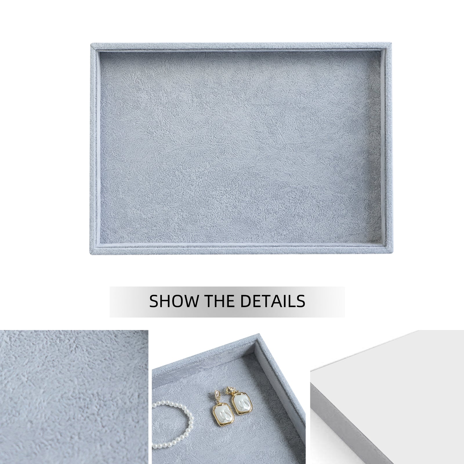 Cakulo Jewelry Display Drawer Insert Jewelry Storage Tray