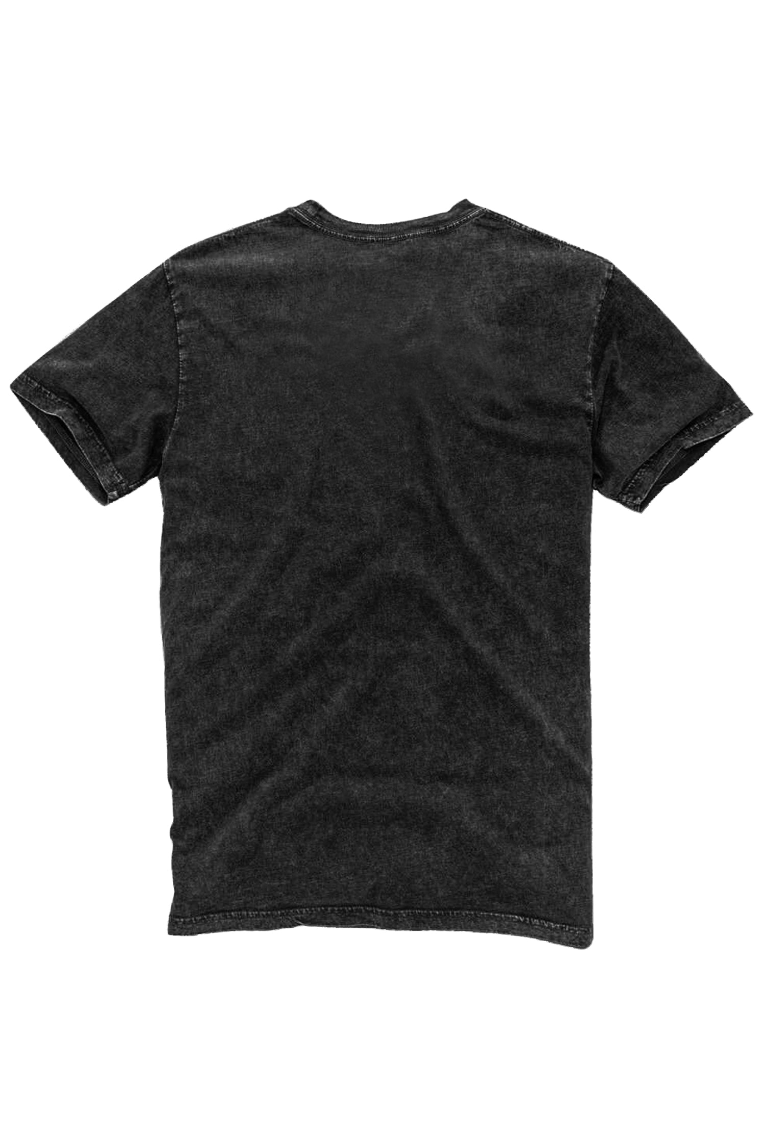 Cakulo Men's Slim-Fit Washed Cotton Short-Sleeve T-Shirt（Front Customization)  