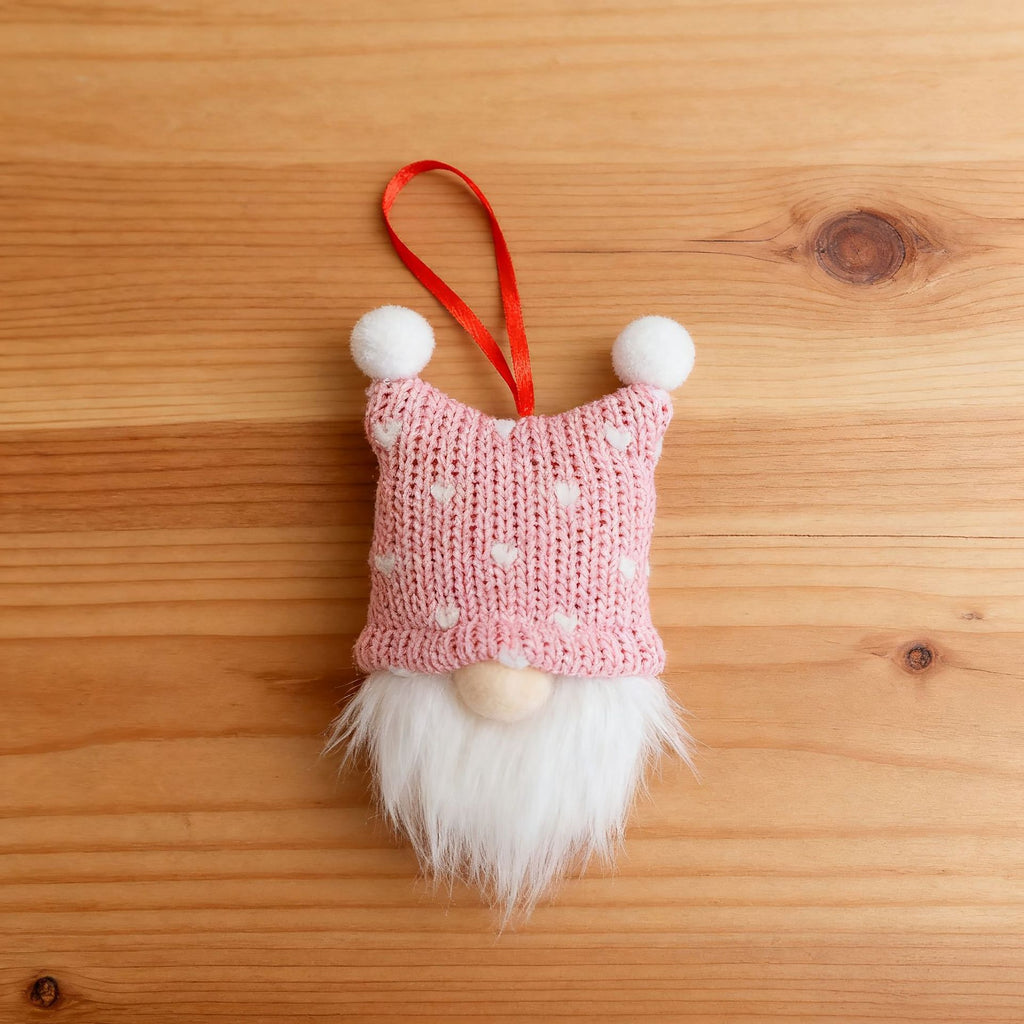 3-Piece Mingguan Christmas Nordic Style Knitted Gnome Pendant Set Christmas Decorations Gnome Figurine Ornaments