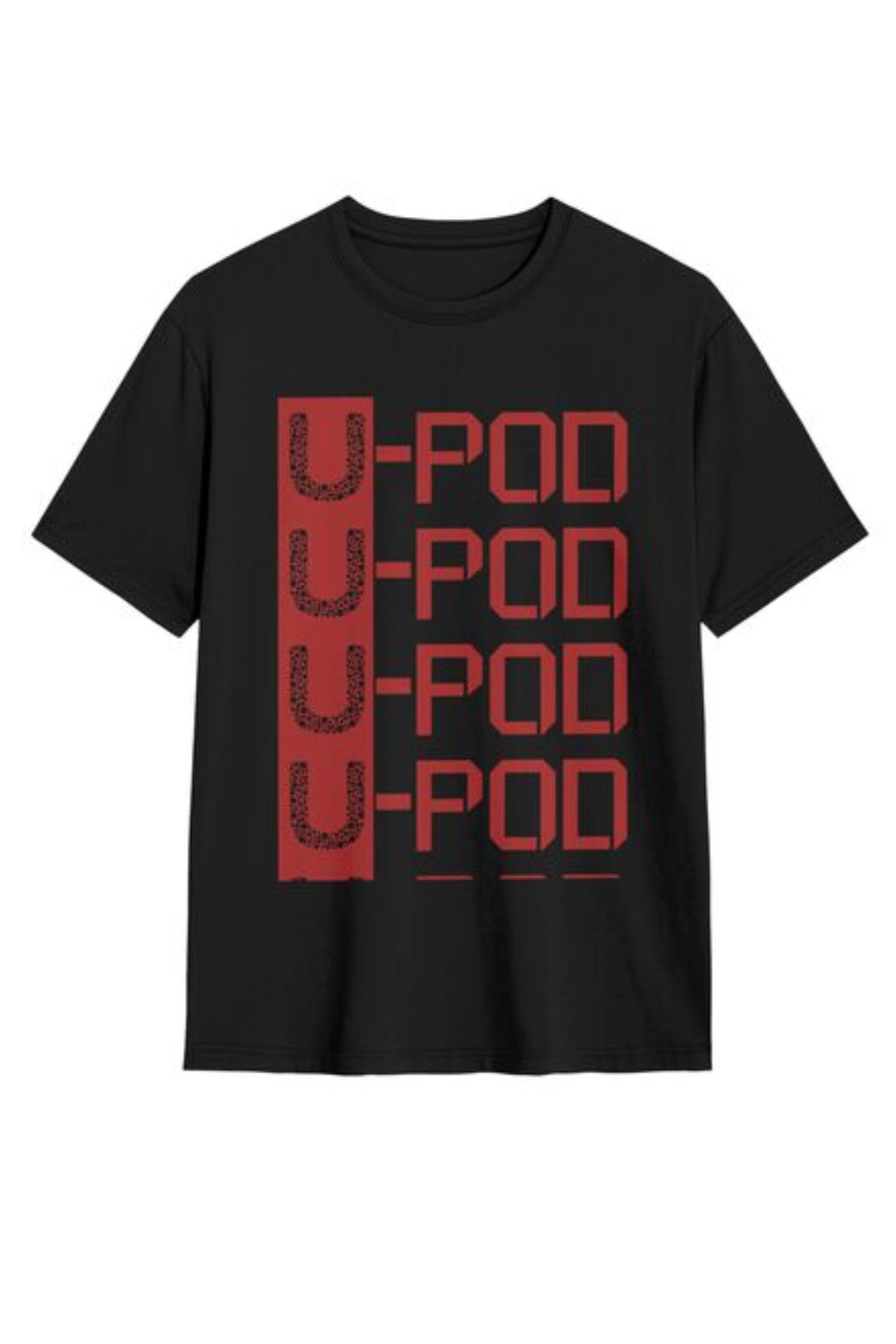Men's Round Neck Short-Sleeve T-Shirt (Back area print)