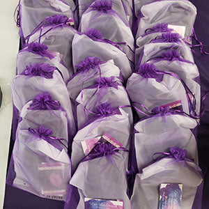 Cakulo 50pcs 6.7x9in Organza Bags Drawstring for Jewelry Candles Wine