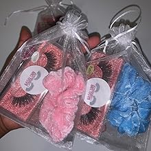 Cakulo 100pcs Grey Organza Bags 5x7in Drawstring Jewelry Party Wedding Favors
