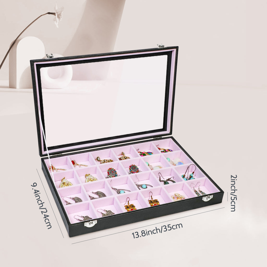 Cakulo Jewelry Organizer Earring Holder Organizer