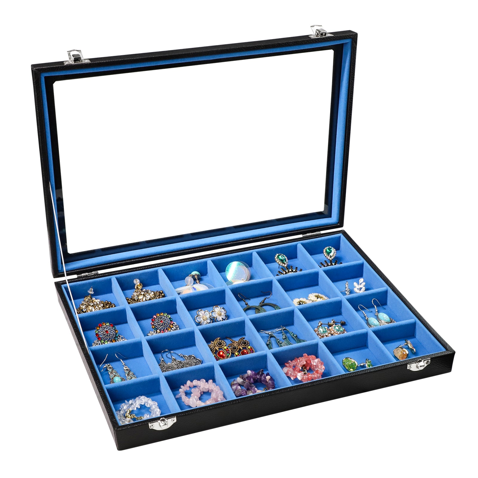 Cakulo Jewelry Organizer Earring Holder Organizer